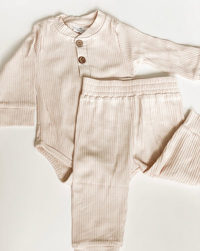 Comfy Basic Set (romper & broekje) - MiniMidi