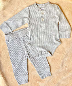 Comfy Basic Set (romper & broekje) - MiniMidi