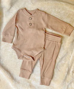 Comfy Basic Set (romper & broekje) - MiniMidi